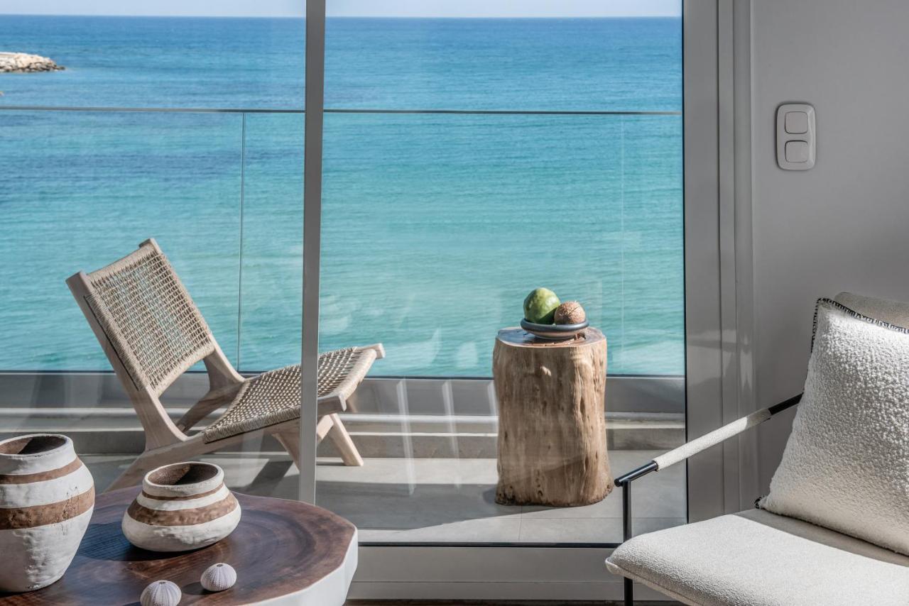 Khroma Luxury Suite 1 Beach Front Apartment Hersonissos  Exterior photo